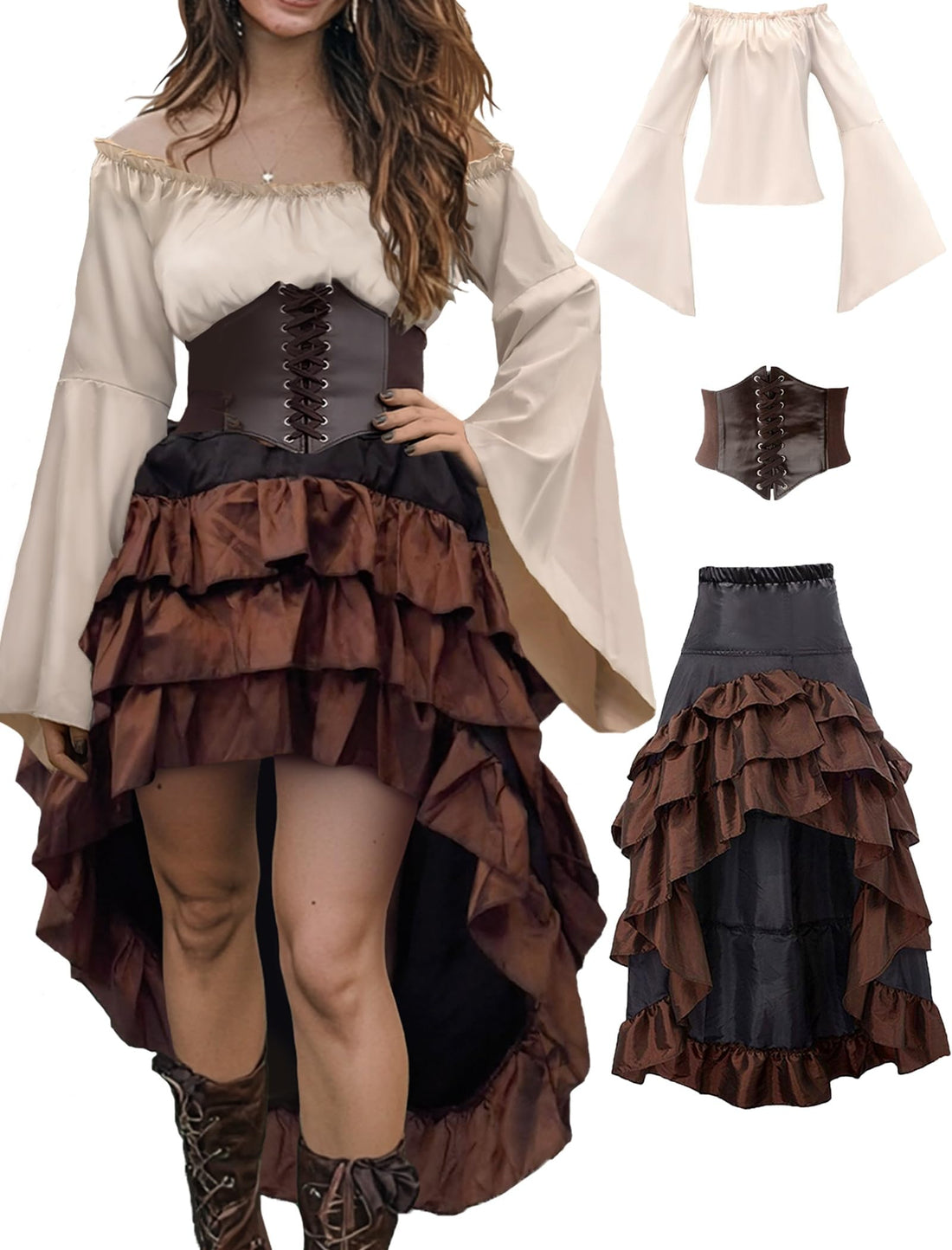 Verceco Women’s Pirate Costume - Verceco Women’s Pirate Costume