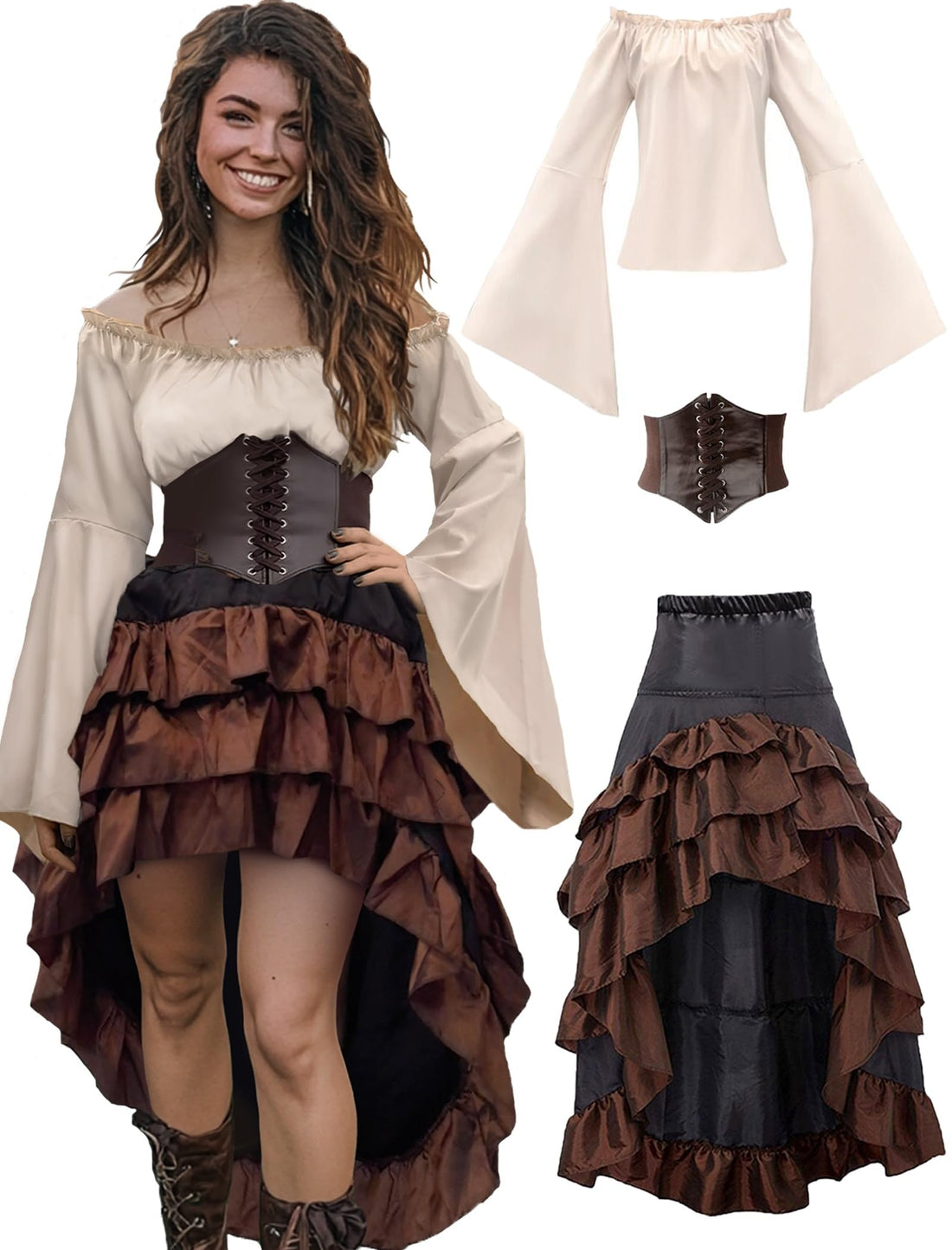 Verceco Women’s Pirate Costume - Verceco Women’s Pirate Costume
