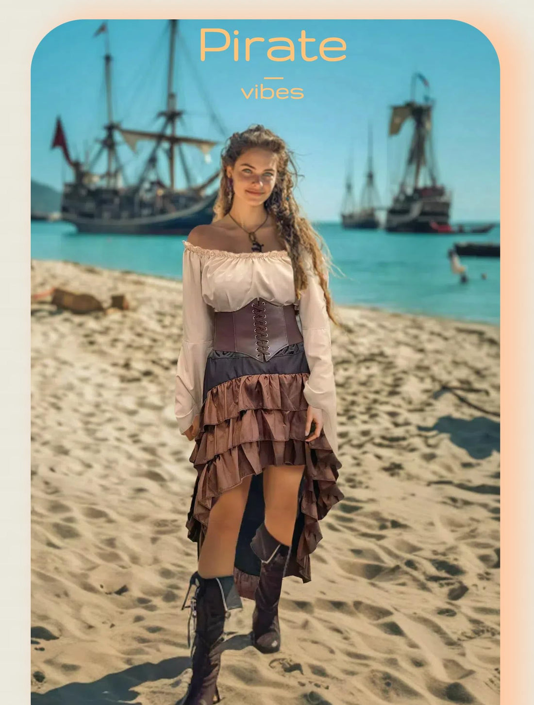 Verceco Women’s Pirate Costume - Verceco Women’s Pirate Costume