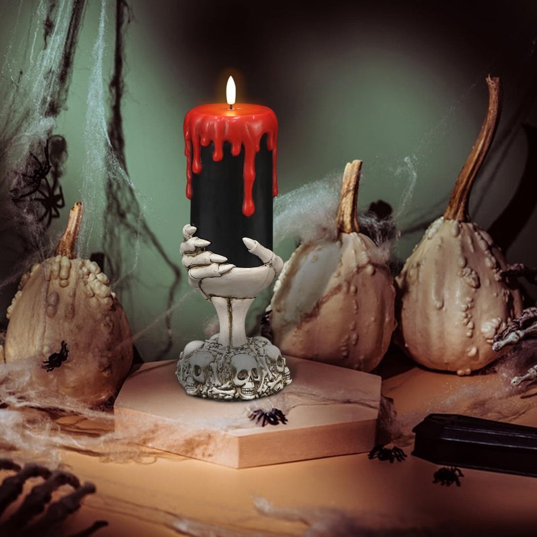 Eldnacele Halloween Flameless LED Candles - Eldnacele Halloween Flameless LED Candles
