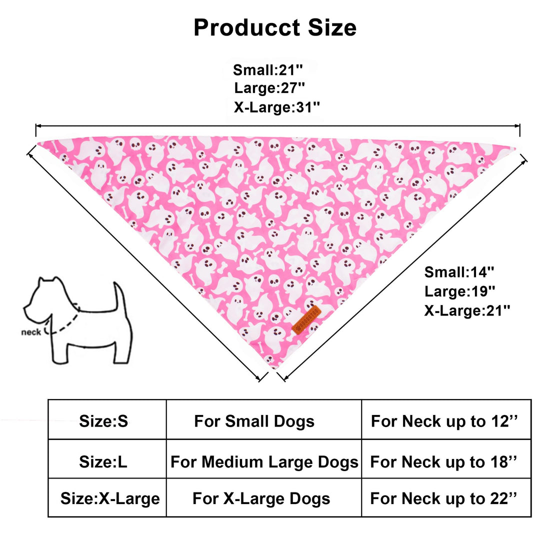 ADOGGYGO Halloween Dog Bandana - ADOGGYGO Halloween Dog Bandana
