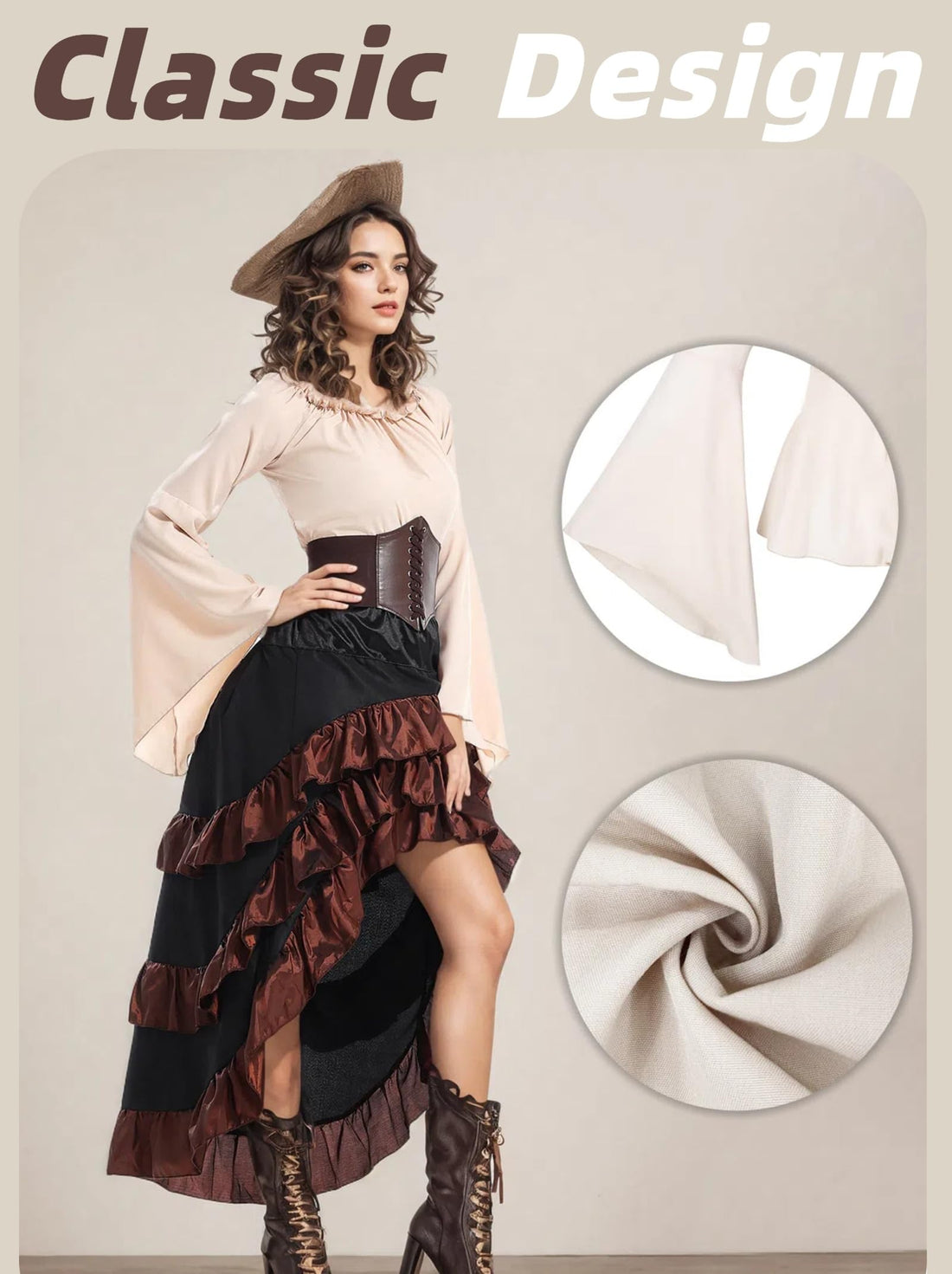 Verceco Women’s Pirate Costume - Verceco Women’s Pirate Costume