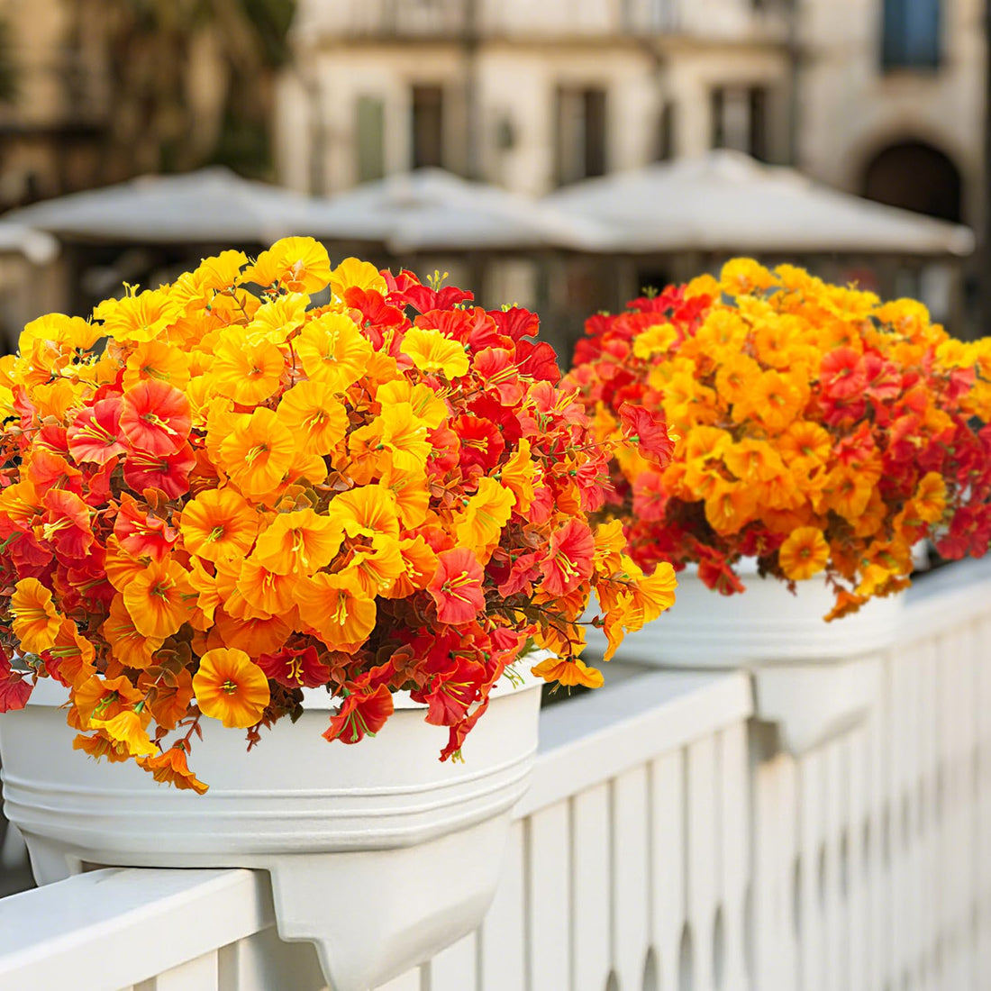 Grunyia 16 PCS Outdoor Fall Artificial Flower - Grunyia 16 PCS Outdoor Fall Artificial Flower
