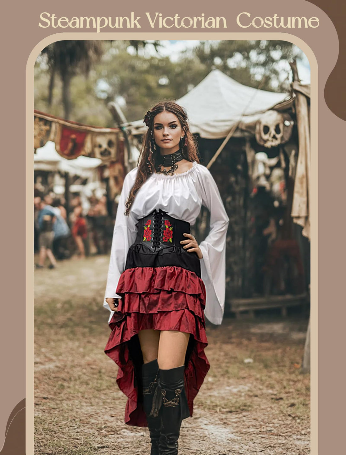Verceco Women’s Pirate Costume - Verceco Women’s Pirate Costume