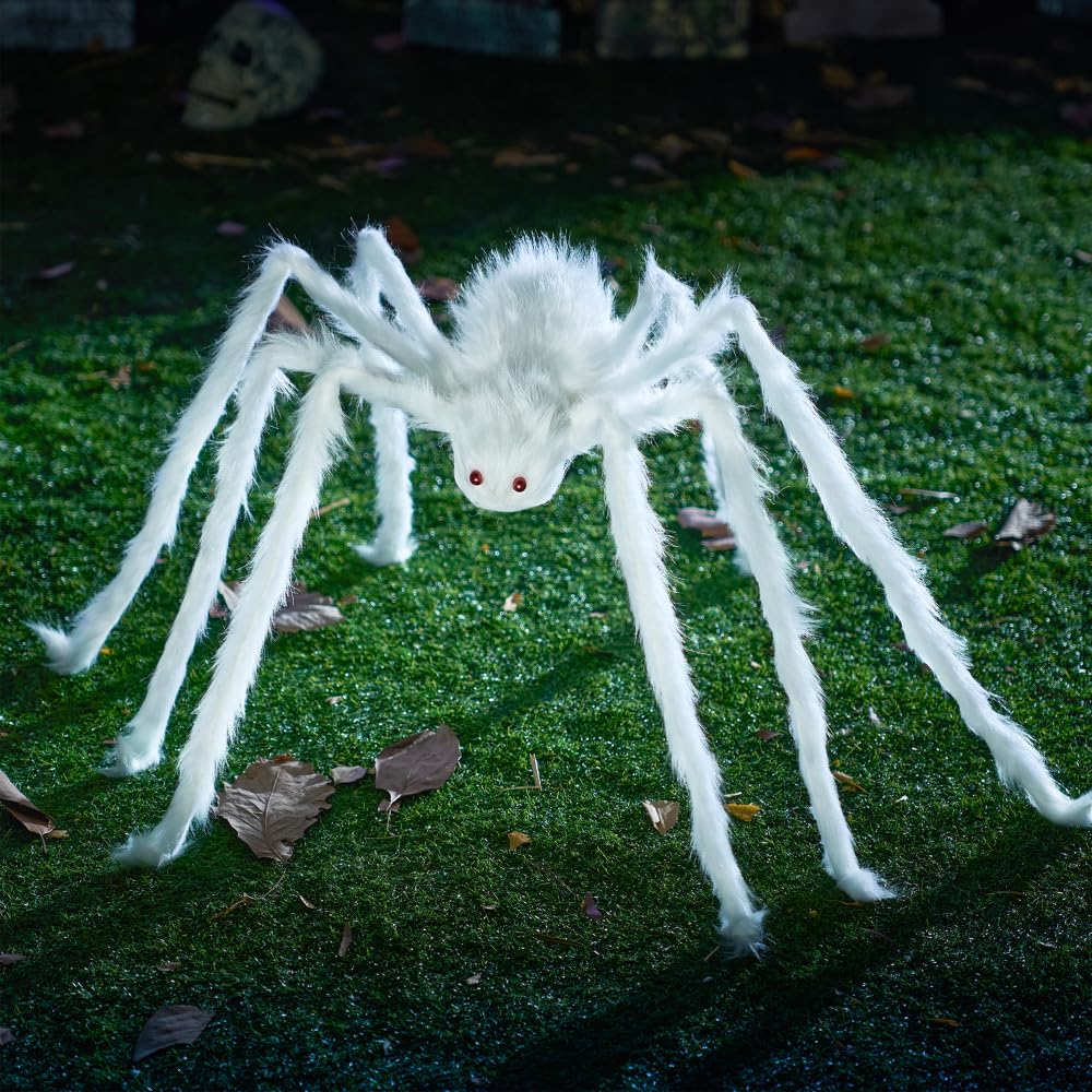 JOYIN 5ft Giant Halloween Spider – Large Black Spider for Outdoor Yard - JOYIN 5ft Giant Halloween Spider – Large Black Spider for Outdoor Yard