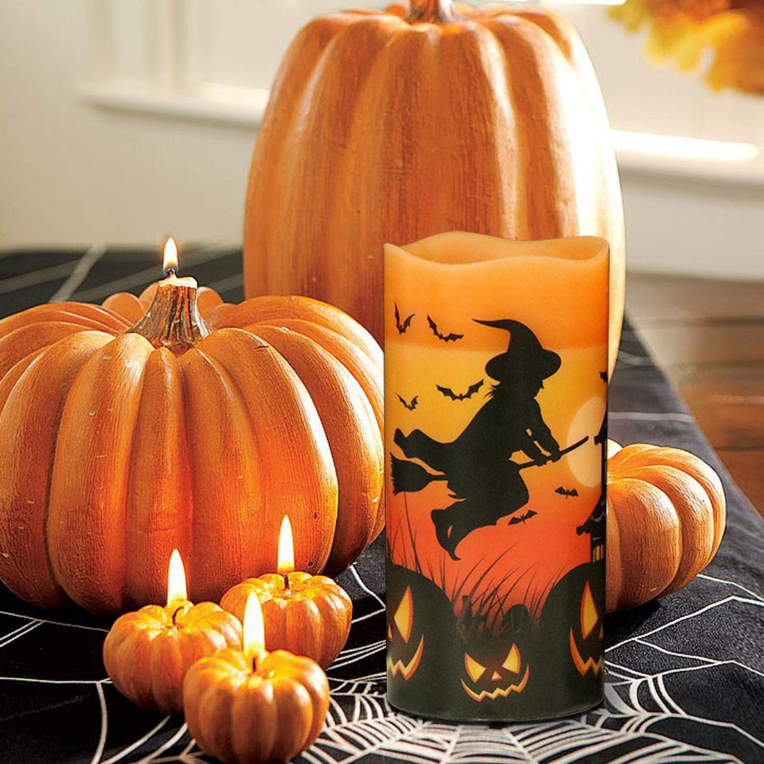Eldnacele Halloween Flameless LED Candles - Eldnacele Halloween Flameless LED Candles