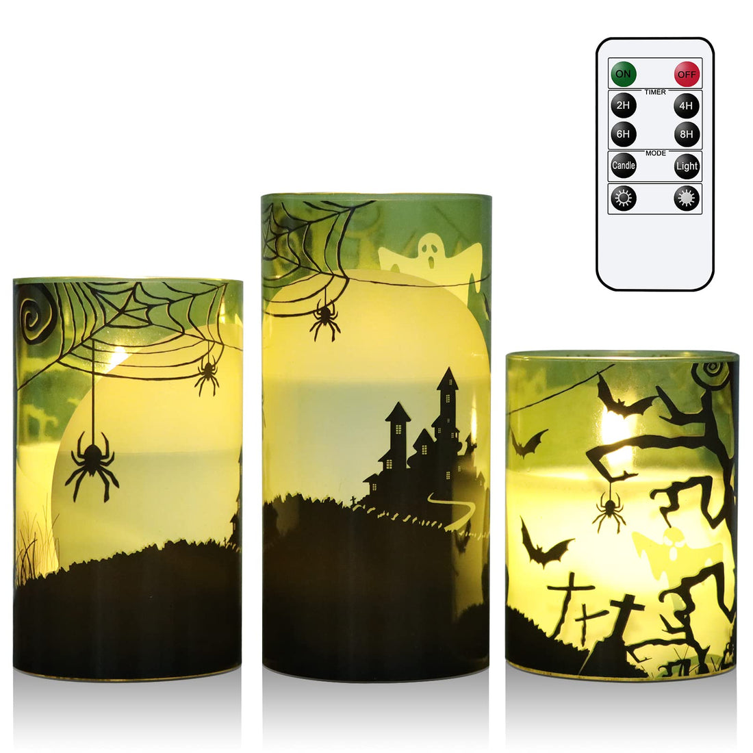 Eldnacele Halloween Flameless LED Candles - Eldnacele Halloween Flameless LED Candles