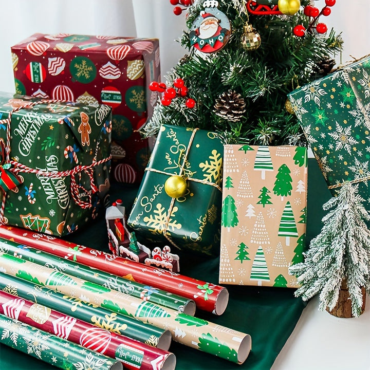 6-Pack Christmas Wrapping Paper