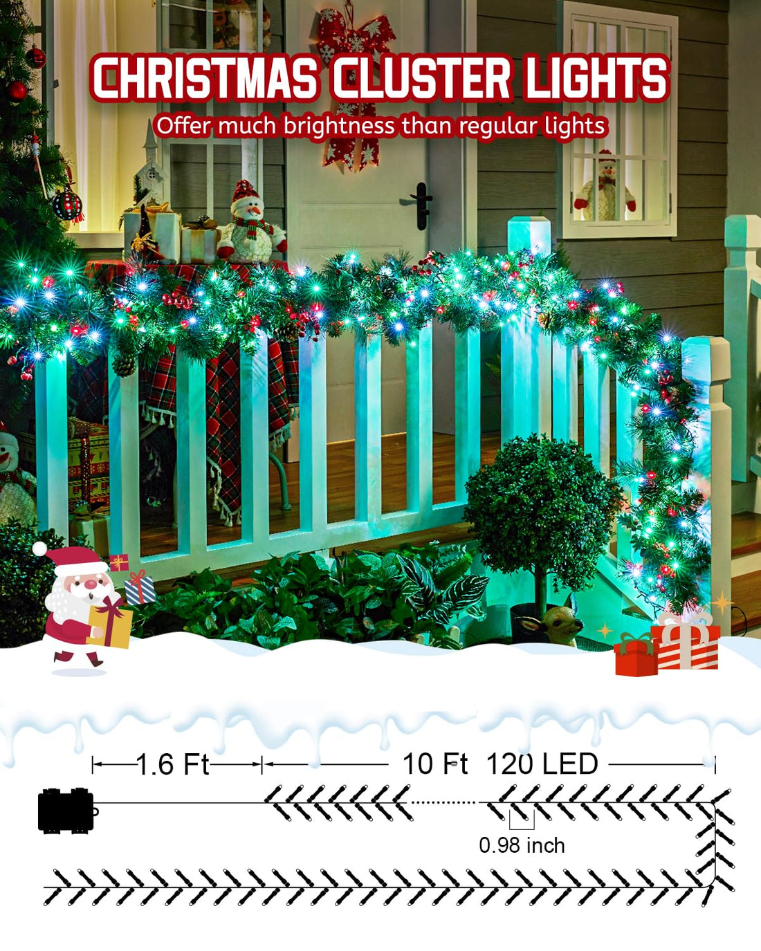 Brightown Battery Operated Halloween Lights Outdoor - Brightown Battery Operated Halloween Lights Outdoor