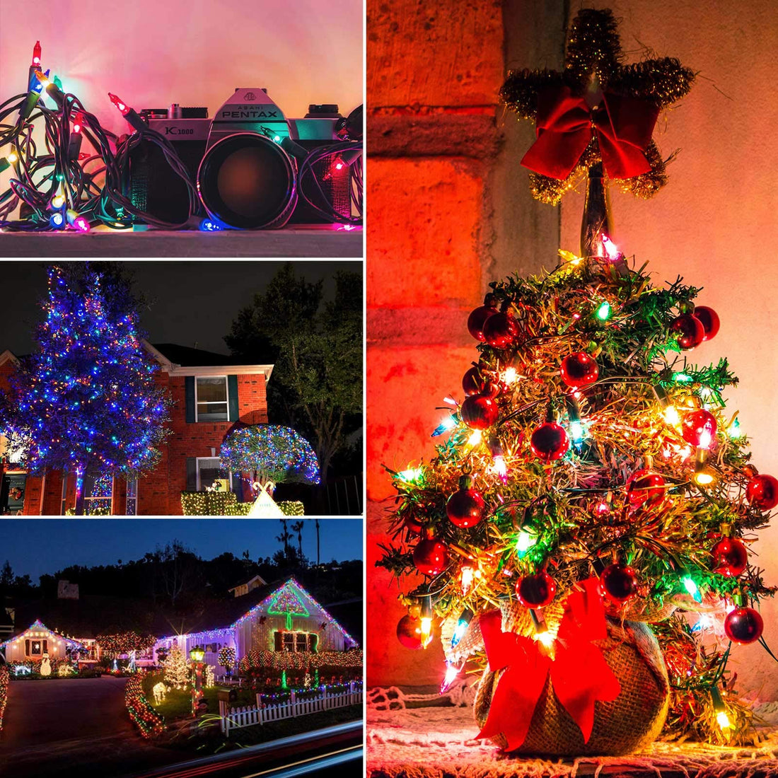Minetom 25FT Halloween Purple String Lights - Minetom 25FT Halloween Purple String Lights