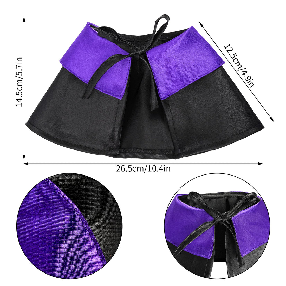 Dxhycc Halloween Wizard Costume for Cats & Small Dogs - Dxhycc Halloween Wizard Costume for Cats & Small Dogs