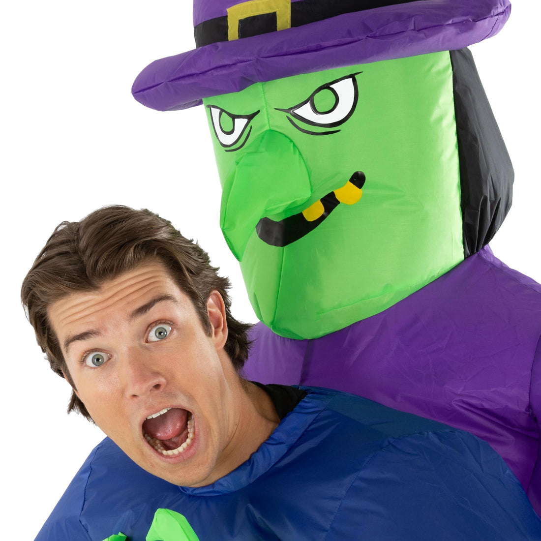 Morph Inflatable Witch Costume – Adult Halloween Costume - Morph Inflatable Witch Costume – Adult Halloween Costume
