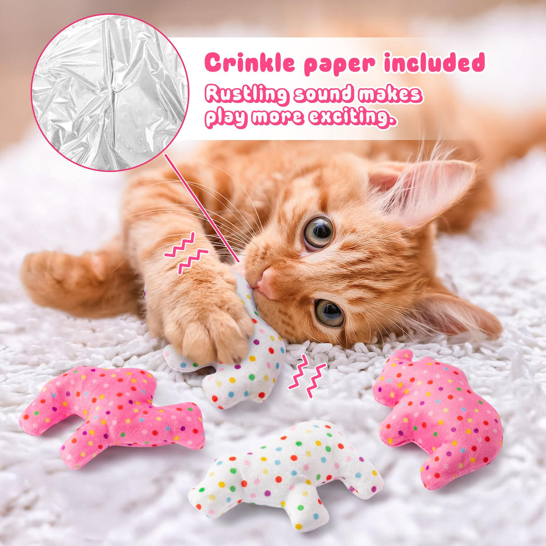 MALLMALL6 Halloween Catnip Toys – 5pcs Pumpkin Teething Set for Kittens & Cats - MALLMALL6 Halloween Catnip Toys – 5pcs Pumpkin Teething Set for Kittens & Cats