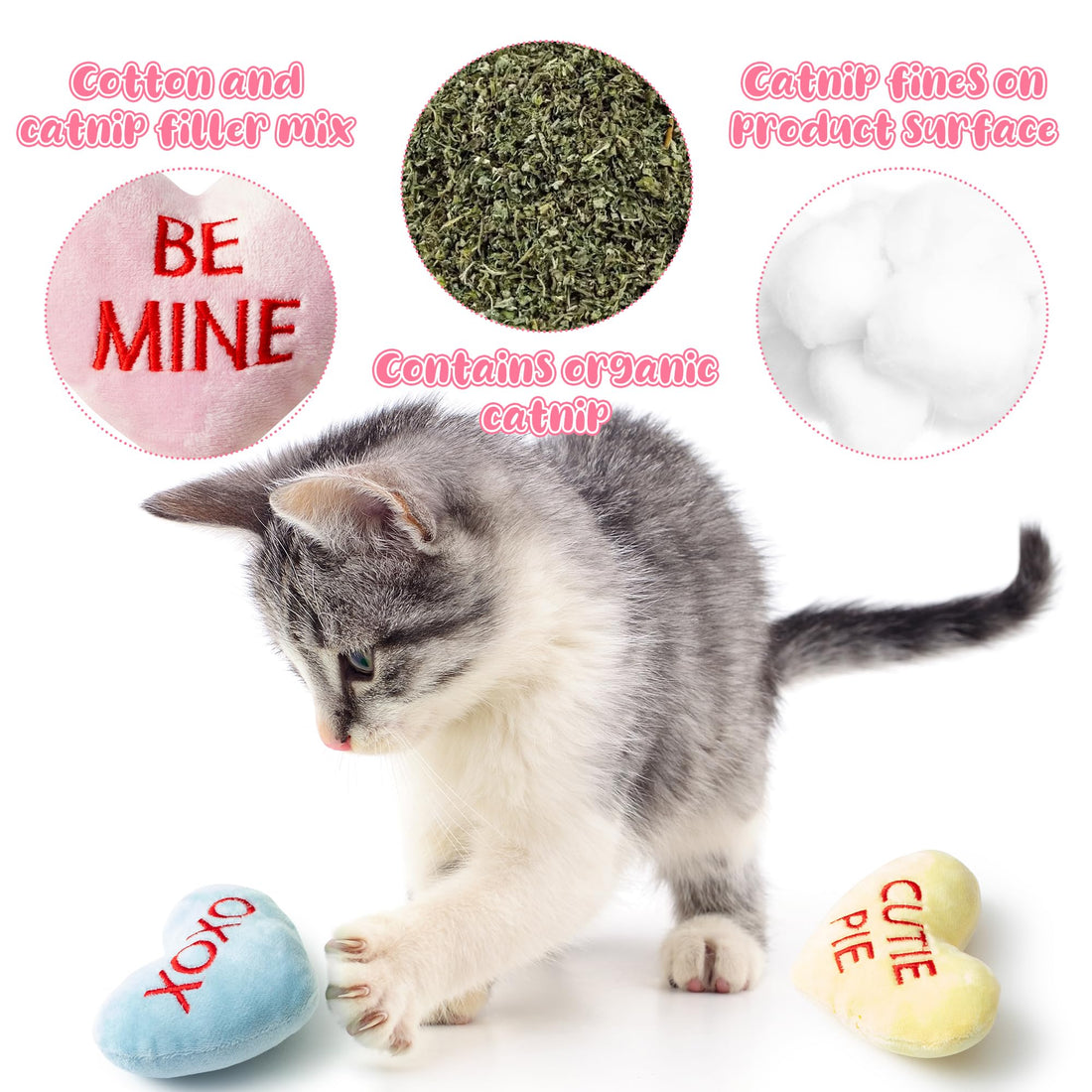 MALLMALL6 Halloween Catnip Toys – 5pcs Pumpkin Teething Set for Kittens & Cats - MALLMALL6 Halloween Catnip Toys – 5pcs Pumpkin Teething Set for Kittens & Cats