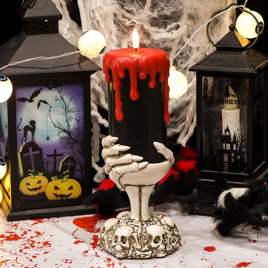 Eldnacele Halloween Flameless LED Candles - Eldnacele Halloween Flameless LED Candles