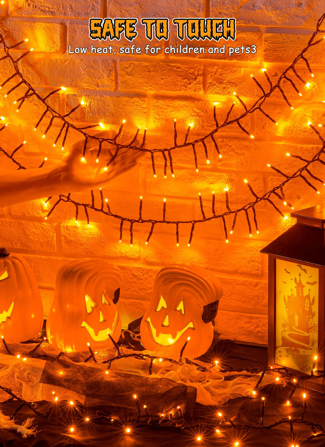 Brightown Battery Operated Halloween Lights Outdoor - Brightown Battery Operated Halloween Lights Outdoor