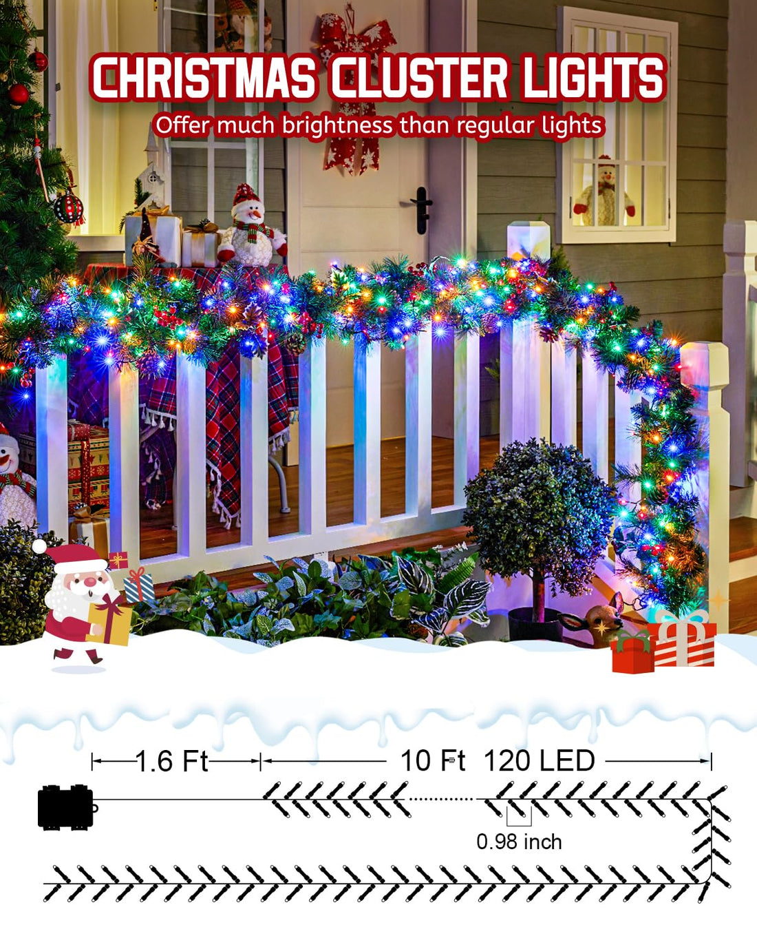 Brightown Battery Operated Halloween Lights Outdoor - Brightown Battery Operated Halloween Lights Outdoor