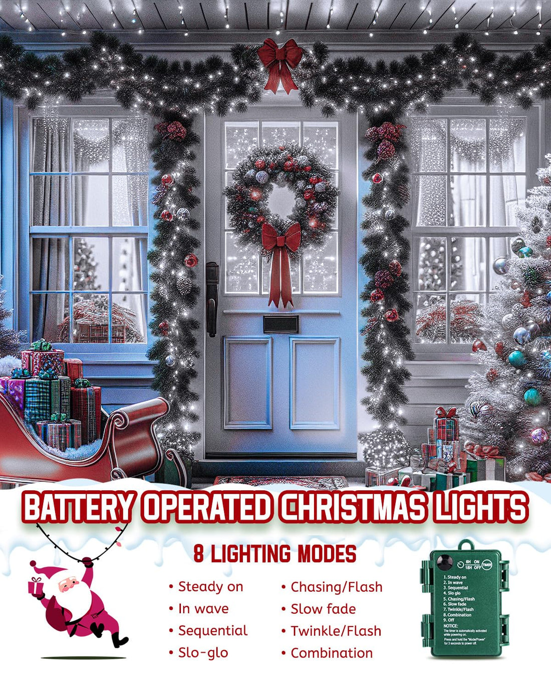 Brightown Battery Operated Halloween Lights Outdoor - Brightown Battery Operated Halloween Lights Outdoor