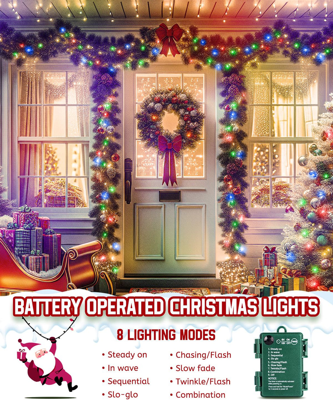 Brightown Battery Operated Halloween Lights Outdoor - Brightown Battery Operated Halloween Lights Outdoor