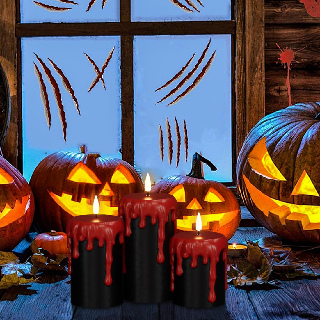 Eldnacele Halloween Flameless LED Candles - Eldnacele Halloween Flameless LED Candles