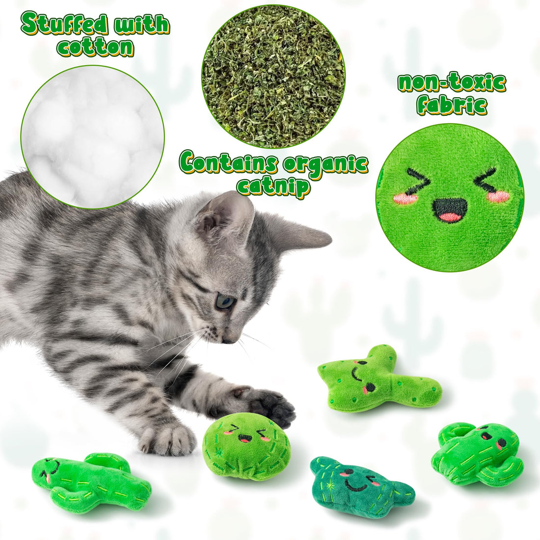 MALLMALL6 Halloween Catnip Toys – 5pcs Pumpkin Teething Set for Kittens & Cats - MALLMALL6 Halloween Catnip Toys – 5pcs Pumpkin Teething Set for Kittens & Cats