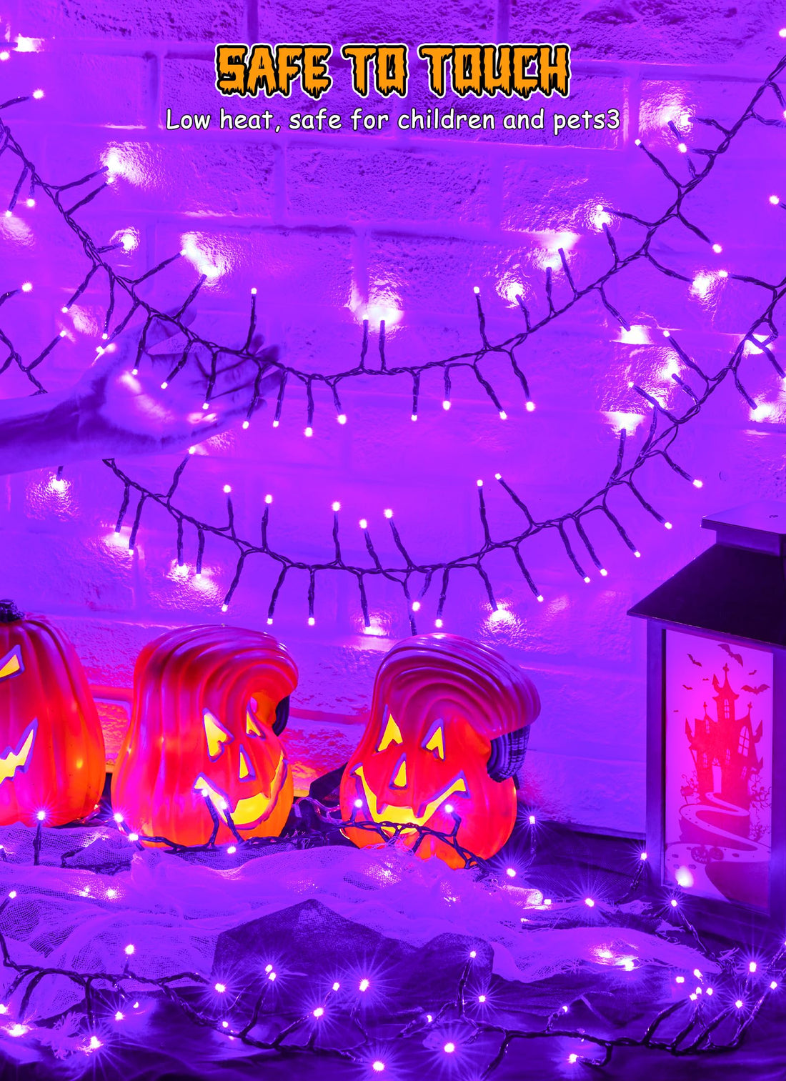 Brightown Battery Operated Halloween Lights Outdoor - Brightown Battery Operated Halloween Lights Outdoor