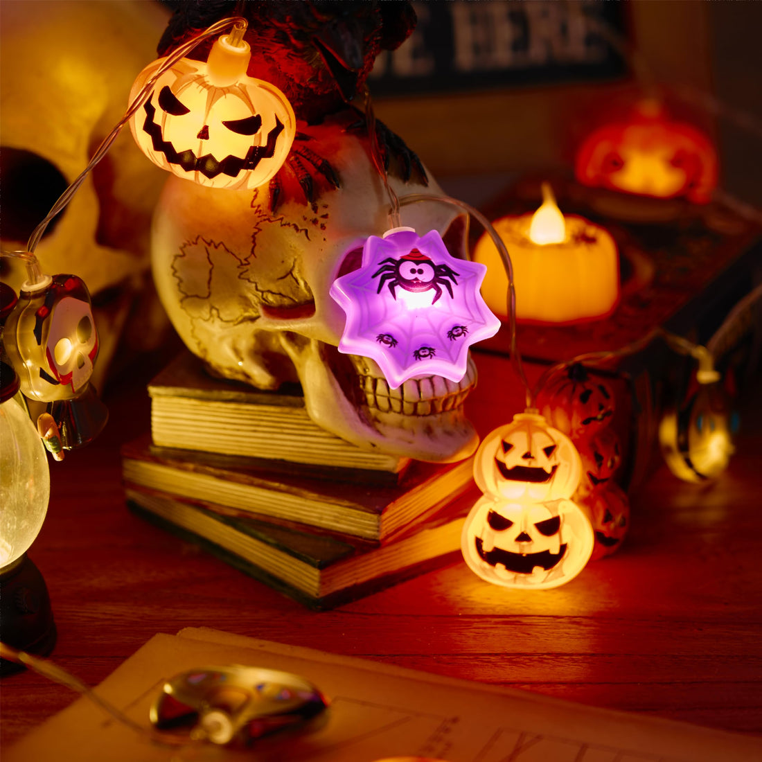LOLStar 9.8FT Halloween Fairy String Lights - LOLStar 9.8FT Halloween Fairy String Lights
