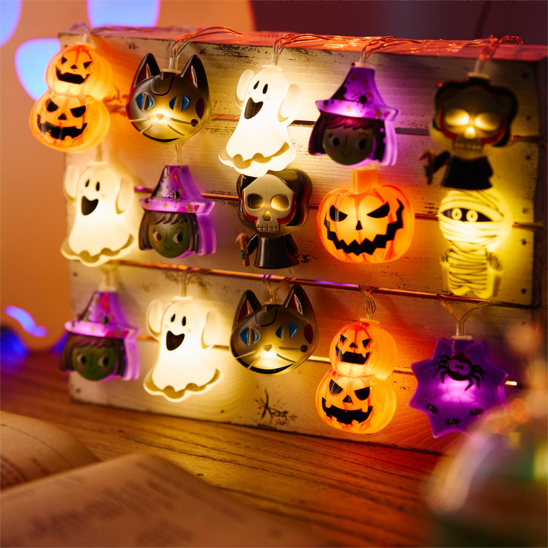 LOLStar 9.8FT Halloween Fairy String Lights - LOLStar 9.8FT Halloween Fairy String Lights