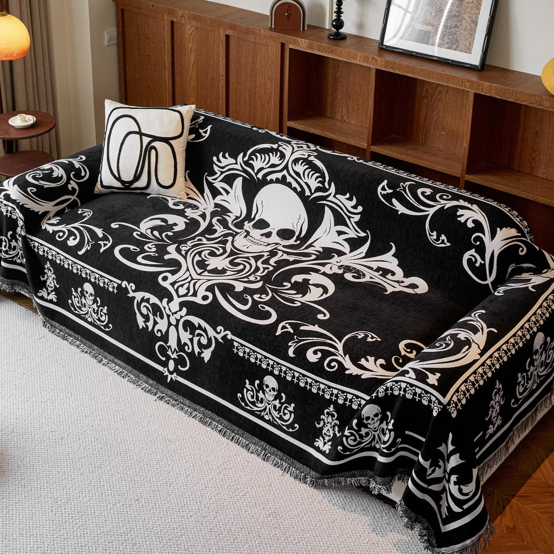 EVENHUG Halloween Reversible Sofa Cover - EVENHUG Halloween Reversible Sofa Cover
