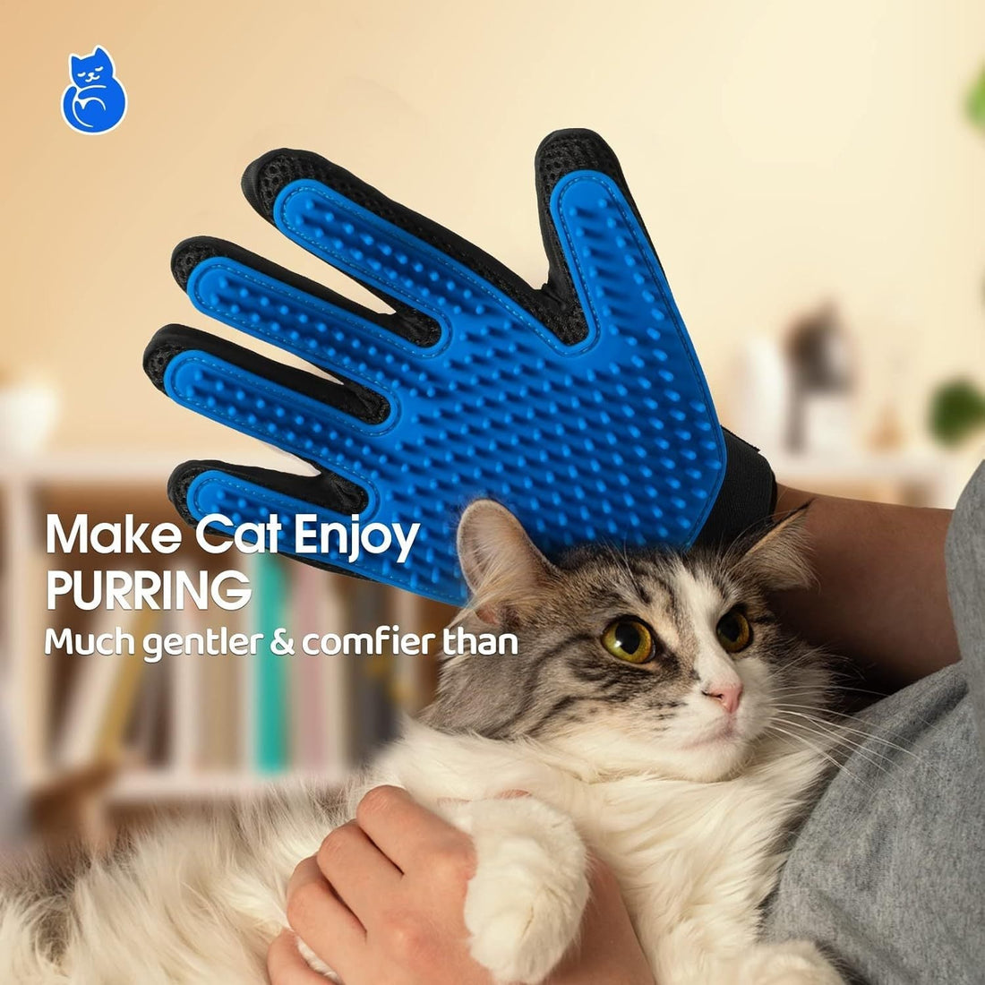 Pet Grooming Brush and Hair Remover Gloves - Pet Grooming Brush and Hair Remover Gloves