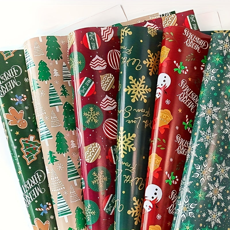 6-Pack Christmas Wrapping Paper - 6-Pack Christmas Wrapping Paper