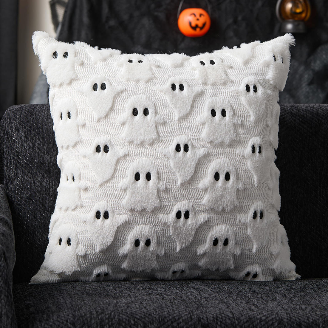 DFXSZ Halloween Ghost Pillow Covers – Set of 2 - DFXSZ Halloween Ghost Pillow Covers – Set of 2