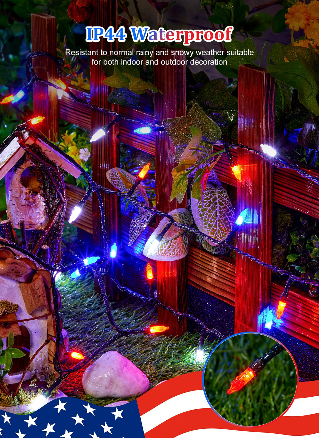 Minetom 25FT Halloween Purple String Lights - Minetom 25FT Halloween Purple String Lights