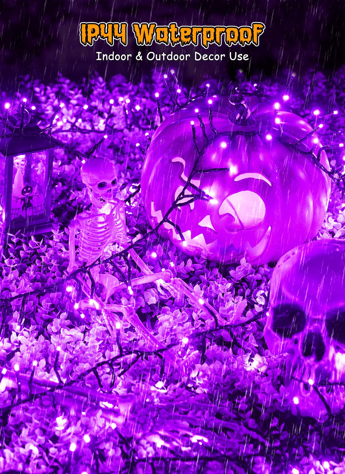 Brightown Battery Operated Halloween Lights Outdoor - Brightown Battery Operated Halloween Lights Outdoor