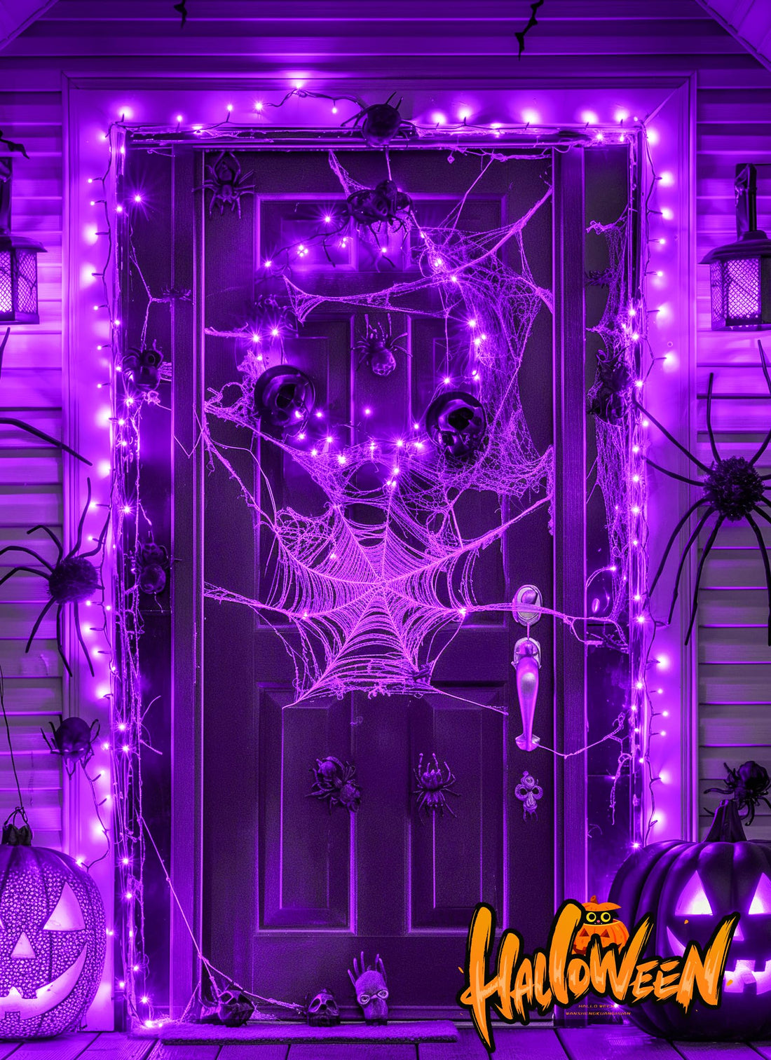 Brightown Battery Operated Halloween Lights Outdoor - Brightown Battery Operated Halloween Lights Outdoor
