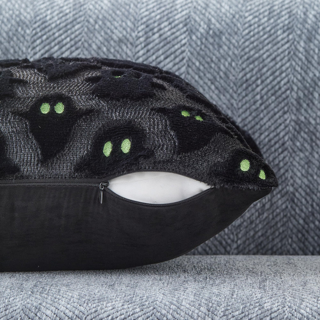 DFXSZ Halloween Ghost Pillow Covers – Set of 2 - DFXSZ Halloween Ghost Pillow Covers – Set of 2