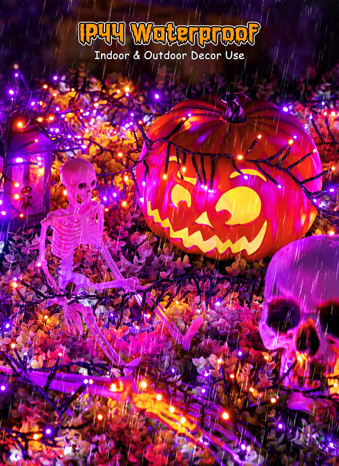 Brightown Battery Operated Halloween Lights Outdoor - Brightown Battery Operated Halloween Lights Outdoor