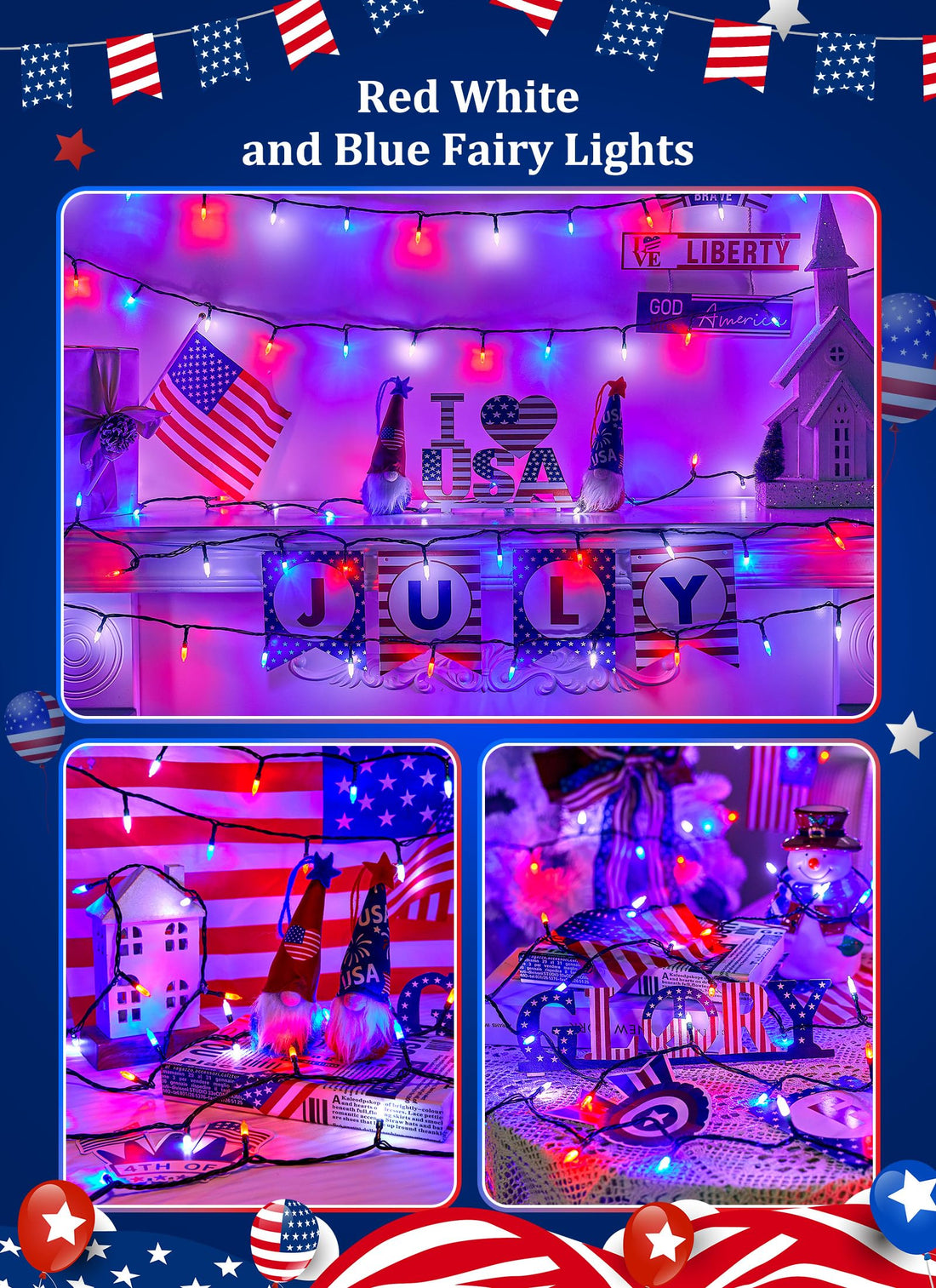 Minetom 25FT Halloween Purple String Lights - Minetom 25FT Halloween Purple String Lights