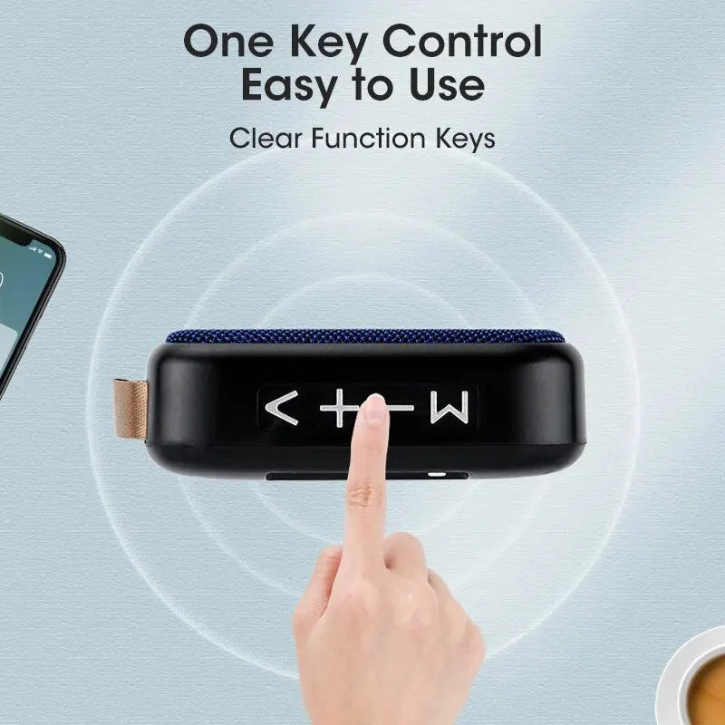 Multi-Button Rated High Portable Multi-Button Control Bluetooth Speaker
