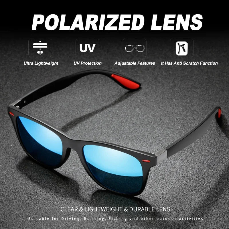 Clear Night Vision UV400 Polarized Sunglasses for Driving