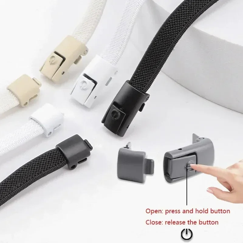 Effortless High-Quality Comfort with No-Tie Elastic Shoelaces