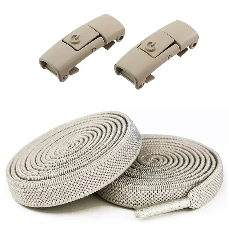 Effortless High-Quality Comfort with No-Tie Elastic Shoelaces