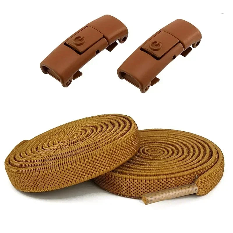 Effortless High-Quality Comfort with No-Tie Elastic Shoelaces