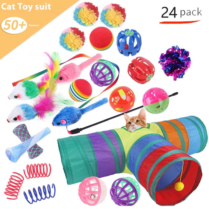 Pet Cat Toy Suit Cat Channel Funny Cat