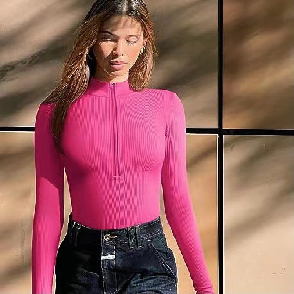 Women’s Long Sleeve Slimming Jumpsuit - Seamless Tummy Control Romper for Parties & Casual Wear - Women’s Long Sleeve Slimming Jumpsuit - Seamless Tummy Control Romper for Parties & Casual Wear