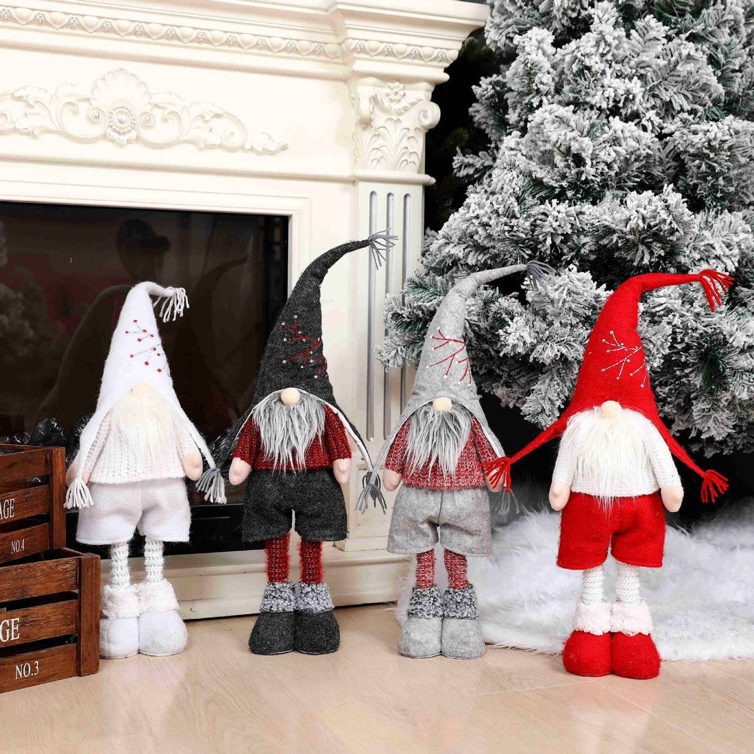 Christmas Retractable Doll Plush Toys - Christmas Retractable Doll Plush Toys