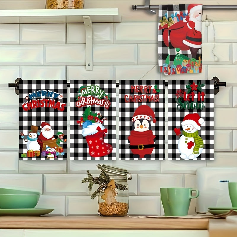 5-Piece Christmas Towel Set - 5-Piece Christmas Towel Set