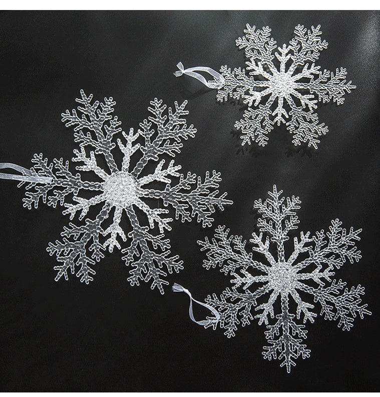 DIY Acrylic Snowflake Pendants for Holiday Decor - DIY Acrylic Snowflake Pendants for Holiday Decor